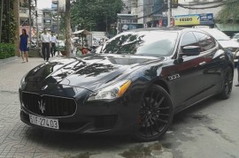 Cận cảnh Maserati Quattroporte SQ4 2015 đầu tiên tại Việt Nam