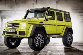 Mercedes G500 4x4² sẽ được vào sản xuất vào cuối năm