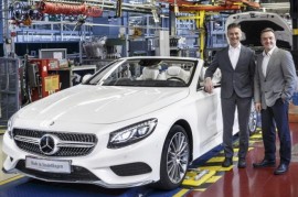 Mercedes-Benz S-Class mui trần chính thức được sản xuất