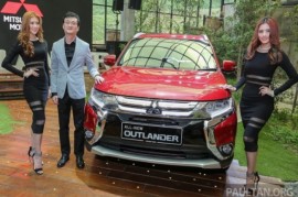 Mitsubishi Outlander 2016 có giá từ 886 triệu đồng tại Malaysia