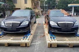 Cặp đôi Mercedes S600 Pullman về Việt Nam