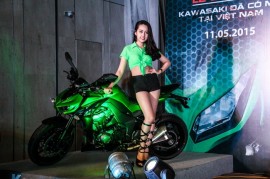 Công bố giá bán 6 dòng xe mô tô Kawasaki tại Việt Nam
