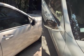 Nhức nhối nạn trộm gương, logo xe hơi