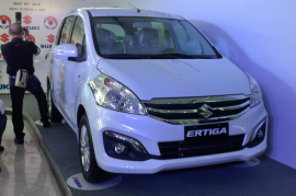 Xe 7 chỗ Suzuki Ertiga nâng cấp có giá 639 triệu đồng tại Việt Nam