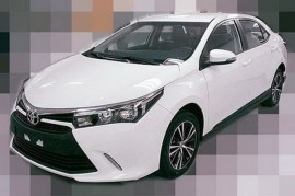 Lộ ảnh thực tế đầu tiên của Toyota Corolla 2016 cho thị trường châu Á