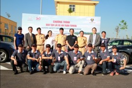 Chương trình đào tạo lái xe an toàn của Toyota Việt Nam 2015