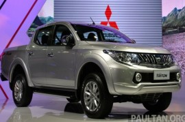 Mitsubishi Triton 2015 bắt đầu xuất khẩu sang châu Á