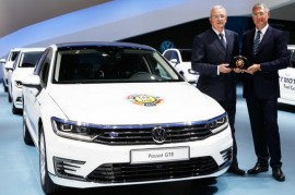 Volkswagen Passat 2015 nhận giải Xe châu Âu của năm