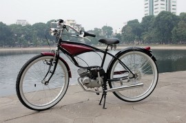 Xe đạp gắn máy siêu đẹp