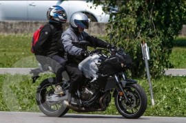 Yamaha MT-07 Tracer chạy thử trên đường tại Ý