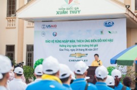 GM Việt Nam bảo vệ rừng ngập mặn, thích ứng biến đổi khí hậu