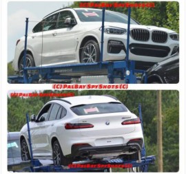 BMW X4 thế hệ mới lộ hình ảnh hoàn toàn khi vận chuyển
