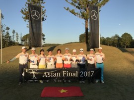 Vòng Chung kết Châu Á MercedesTrophy 2017: Bản lĩnh gôn thủ Việt trên đấu trường quốc tế