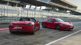Porsche 718 Boxster GTS và Cayman GTS 2018 được nâng cấp sức mạnh