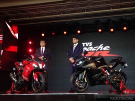 TVS Apache RR 310 chính thức ra mắt với giá chỉ từ 72 triệu đồng