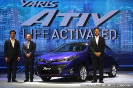 Cận cảnh Toyota Yaris Ativ vừa được ra mắt tại Thái Lan giá từ 320 triệu đồng