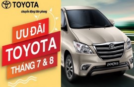 Toyota Việt Nam khuyến mãi đến 40 triệu đồng trong tháng 6 và 7