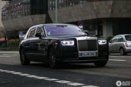 Bắt gặp Rolls-Royce Phantom mới trên đường phố