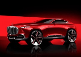 Mercedes-Maybach sắp tung mẫu SUV Coupe siêu sang
