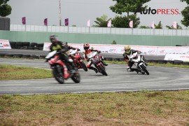 Kết thúc chặng 1 Giải đua xe mô tô Việt Nam 2018