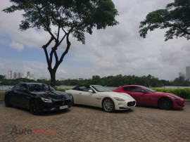 Dàn xe Maserati họp mặt ở Sài Gòn