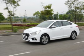 Hyundai Accent 2018 'ngửi' 4,5 lít xăng cho 100km
