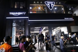 Triumph Việt Nam khai trương showroom tại Hà Nội
