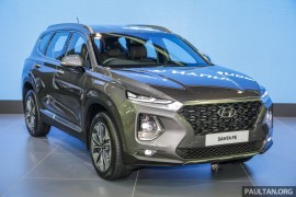 Trước Việt Nam, Hyundai SantaFe 2019 ra mắt tại Malaysia