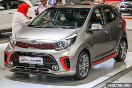 Kia Morning có thêm phiên bản GT-Line