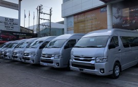 Toyota bàn giao hơn 200 xe cho công ty CP xe Phương Trang