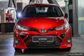 Toyota Vios thế hệ thứ 4 ra mắt  tại Malaysia, giá từ 18.700 USD