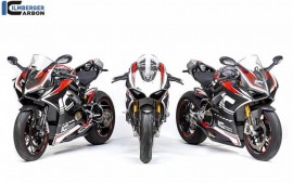 Lộ diện 3 siêu phẩm Ducati Panigale V4 Full Carbon cực ngầu