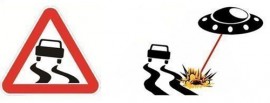 Những ý nghĩa không tưởng của biển báo giao thông