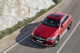 Mercedes-Benz GLC Coupe 2020 nhiều cải tiến mới đối đầu BMW X4