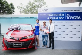 Toyota Hùng Vương tổ chức Ngày hội trải nghiệm và chăm sóc xe