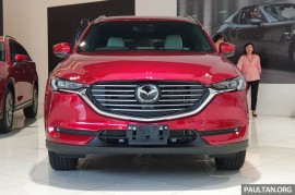 Mazda CX-8 trưng bày tại Malaysia về Việt Nam vào tháng 6