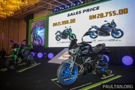 Bộ đôi Kawasaki Z400 SE ABS và Z250 ABS 2019 ra mắt