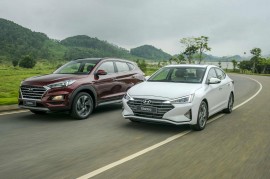 Bộ đôi Hyundai Elantra và Tucson 2019 ra mắt khách hàng Việt