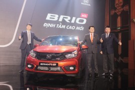 Honda Brio ra mắt khách hàng Việt, giá từ 418 triệu đồng