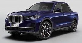 BMW X7 sẽ như thế nào nếu “biến hình” thành xe bán tải?