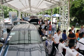 Hội chợ Oto.com.vn lần thứ 2 thu hút hơn 2.000 khách tham quan và đăng kí lái thử