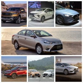 Top 10 mẫu xe bán chạy nhất trong 6/2019
