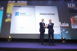 Piaggio Việt Nam vào top 51 công ty có môi trường làm việc tốt tại VN