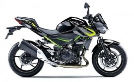 Kawasaki Z400 2020 lộ màu sắc mới mô phỏng siêu mô tô H2