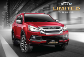 Isuzu mu-X Limited 2019 ra mắt khách hàng Việt giá 990 triệu đồng