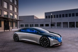 Frankfurt Motor Show: Mercedes-Benz Vision EQS ra mắt