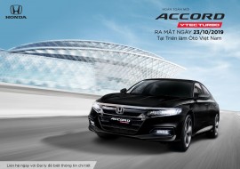 Honda bắt đầu nhận đặt xe Accord thế hệ thứ 10 từ ngày 23/9