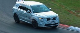 Kia Sorento 2021 chạy thử tại đường đua Nurburgring