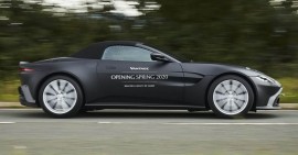 Aston Martin Vantage Roadster lộ diện những hình ảnh đầu tiên
