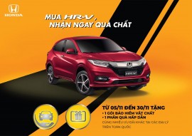 Honda Việt Nam ưu đãi lớn cho HR-V trong tháng 11